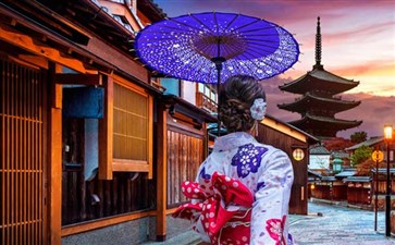 日本·京都·祗园花见小路-日本旅游