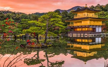 日本京都金阁寺-重庆青年旅行社
