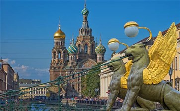 俄罗斯·圣彼得堡·滴血大教堂与涅瓦大街-重庆中国青年旅行社