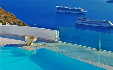 希腊·爱琴海·圣托里尼岛-希腊旅游线路