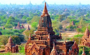 缅甸蒲甘景色-重庆到缅甸自驾游