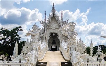 泰国清迈龙坤寺白庙-重庆自驾游