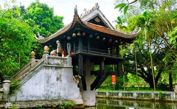 越南·河内·独柱寺-越南旅游线路