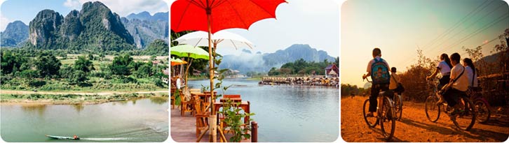 老挝万荣美景-重庆自驾游
