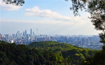 重庆到广东旅游第1天景点白云山-重庆青年旅行社