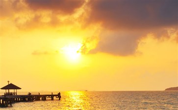 泰国沙美岛夕阳-重庆自驾游
