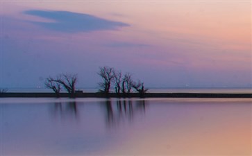 云南昆明滇池夕阳景色-重庆自驾旅游