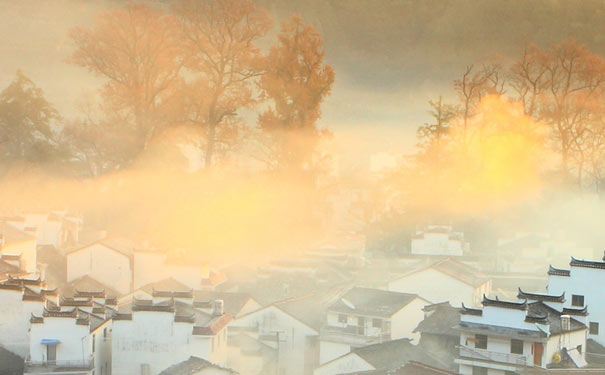 秋季旅游好去处之婺源秋色