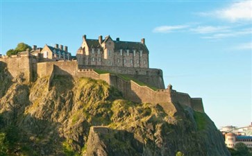 英国爱丁堡城堡-欧洲5国旅游线路