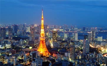 东京塔-重庆到日本樱花旅游线路