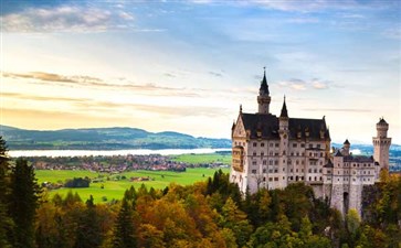 德国新天鹅堡旅游-重庆到欧洲5国旅游