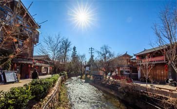 束河古镇-重庆到云南旅游