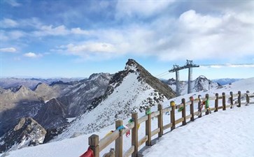 四川达古冰川-川西旅游-重庆中青旅