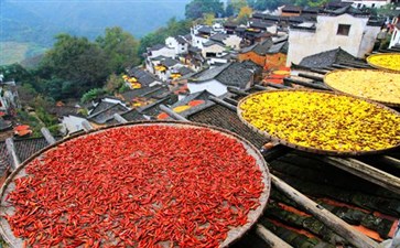 晒秋观景台-江西旅游-重庆中青旅