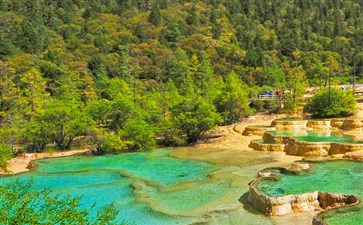 人间瑶池黄龙-重庆到川西黄龙旅游风光