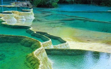 人间瑶池黄龙-重庆到川西黄龙旅游风光