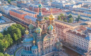 圣彼得堡滴血大教堂-重庆到俄罗斯9日游