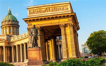 圣彼得堡喀山大教堂-第4天俄罗斯旅游景点