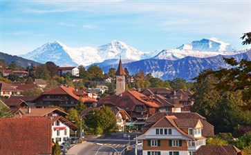 阿尔卑斯山建筑-瑞士旅游-重庆中青旅
