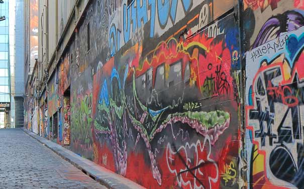 澳大利亚涂鸦街