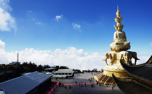 四川峨眉山旅游