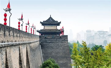 西安明城墙-西安夏令营旅游-重庆青年旅行社