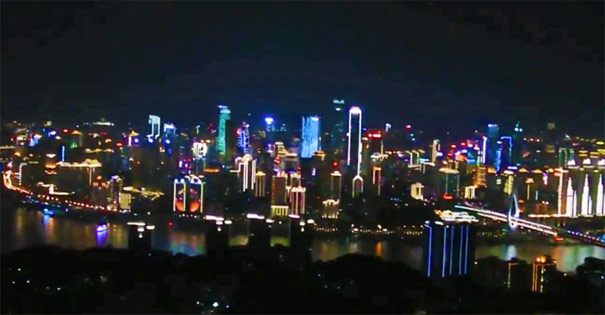 重庆夜景在哪里看之南山一棵树观景台赏重庆夜景