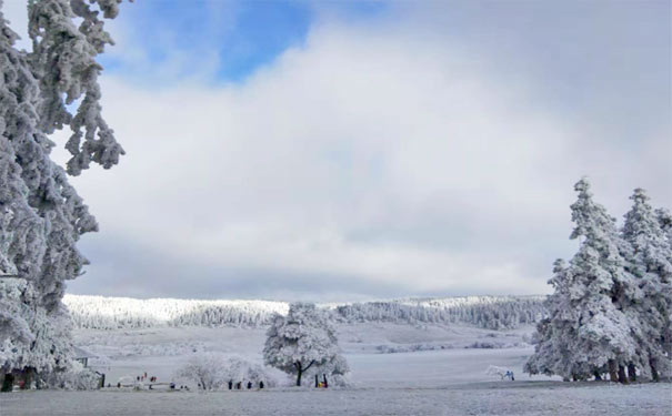 仙女山冰雪