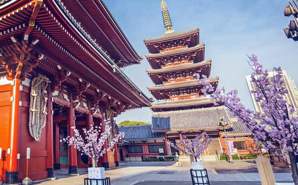 日本东京浅草观音寺