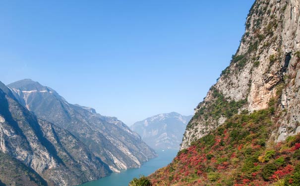 三峡红叶美景