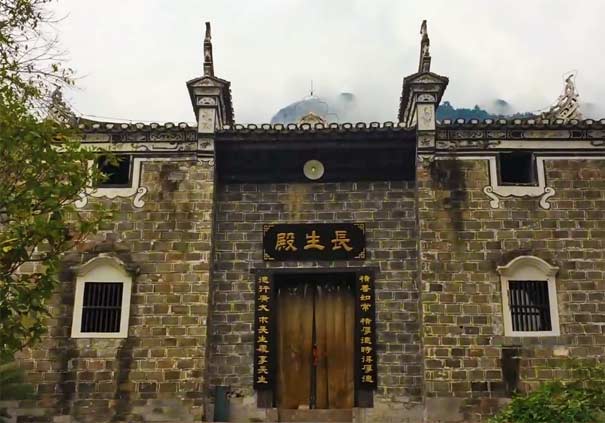 长江三峡旅游景点：宜昌黄陵庙长生殿