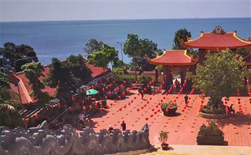 越南富国岛旅游-寺庙风光-重庆青年旅行社