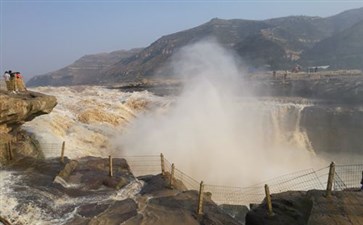 壶口瀑布风光-陕西旅游-重庆中青旅