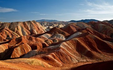 丹霞地貌-张掖旅游-重庆中青旅