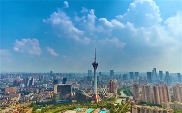成都白天景色