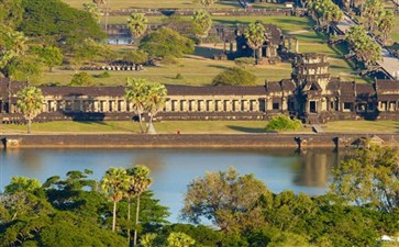 小吴哥外观全景-柬埔寨吴哥金边旅游线路