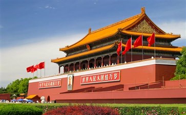 天安门广场-重庆到北京旅游-纯玩夕阳红旅游
