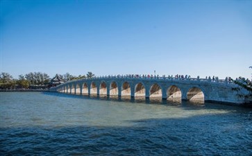 颐和园十七孔桥-北京旅游-重庆中青旅