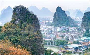 桂林木龙湖全景-重庆到桂林三日游报价