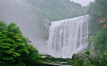 赤水大瀑布-全景赤水旅游-赤水三日游