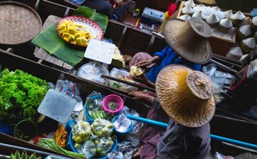 水上市场-泰国曼谷芭提雅旅游报价-重庆中青旅
