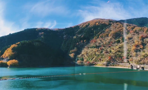 日本关东红叶旅游推荐：奥多摩湖