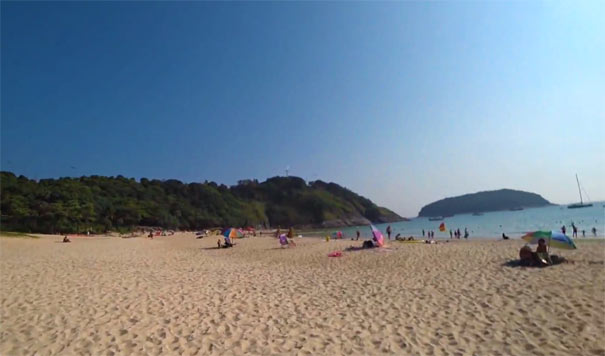 普吉岛旅游景点：奈汉海滩