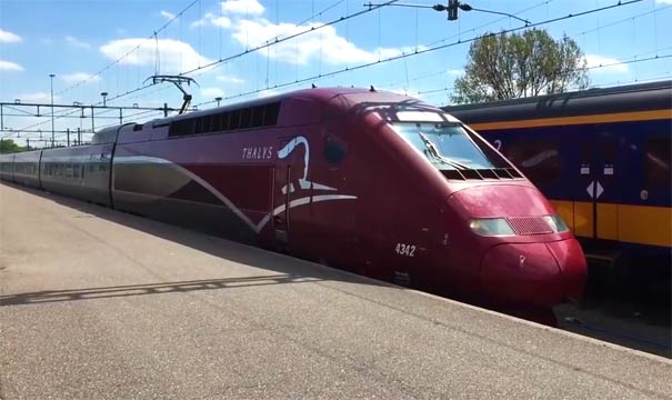 法国TVG大力士Thalys高速列车