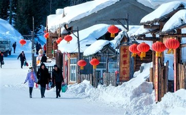 雪乡旅游-东北长白山哈尔滨旅游