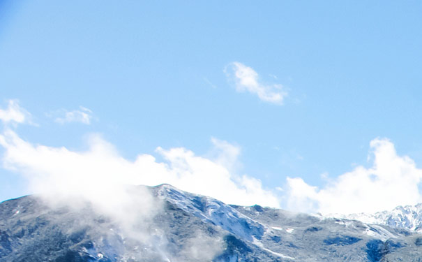 四川海螺沟雪山