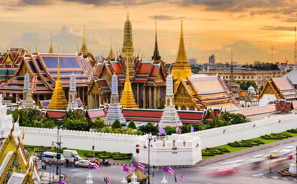 泰国曼谷大皇宫与玉佛寺