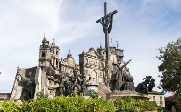 菲律宾宿雾麦克坦岛麦哲伦十字架