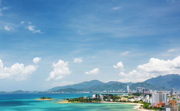 越南芽庄海岸线