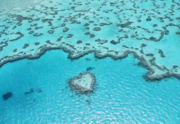 春节去澳大利亚旅游推荐：大堡礁心形岛
